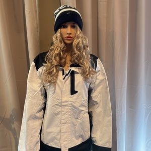 ICE FLOW WOMEN'S SNOWBOARD JACKET 10K WINTER SKI COAT HOODED LARGE NEW